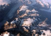 rockies1 Glaciers from 35,000 ft