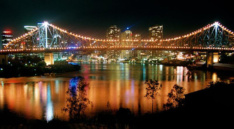 aus0011101 Story Bridge, Brisbane, Queensland, Australia - November 2000