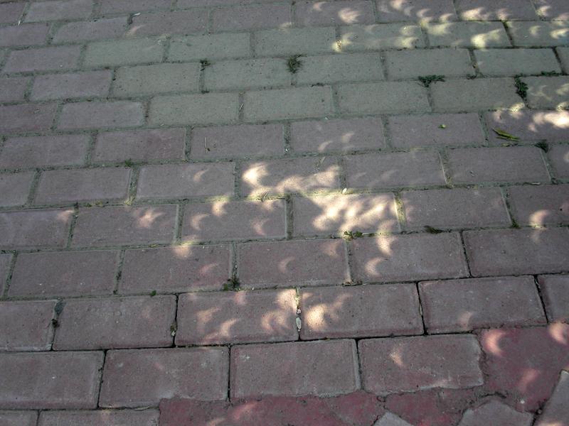 PICT0053a Shadows during partial phase