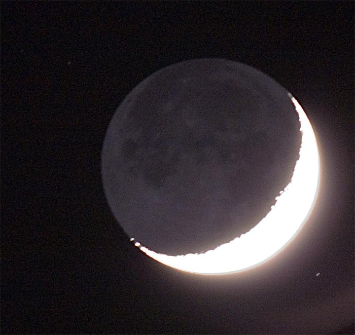 moon06020101 Moon with Earthshine - 1st February 2006