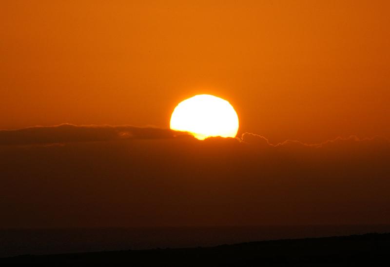 PICT0042a Sunrise over Scotland from Larne, Co Antrim