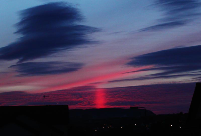 PICT0082a Solar pillar, Larne, Co Antrim