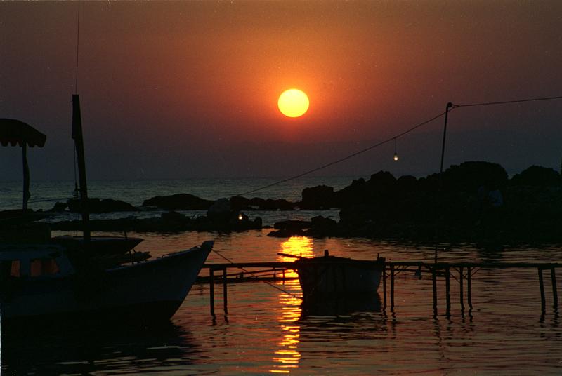 turk0002a Sunset, Side, Turkey