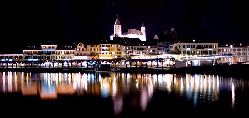 rapnitebig Rapperswil at night